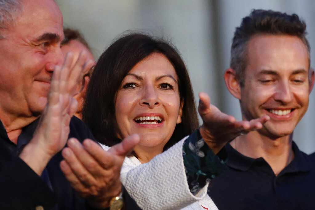 APTOPIX Virus Outbreak France Elections